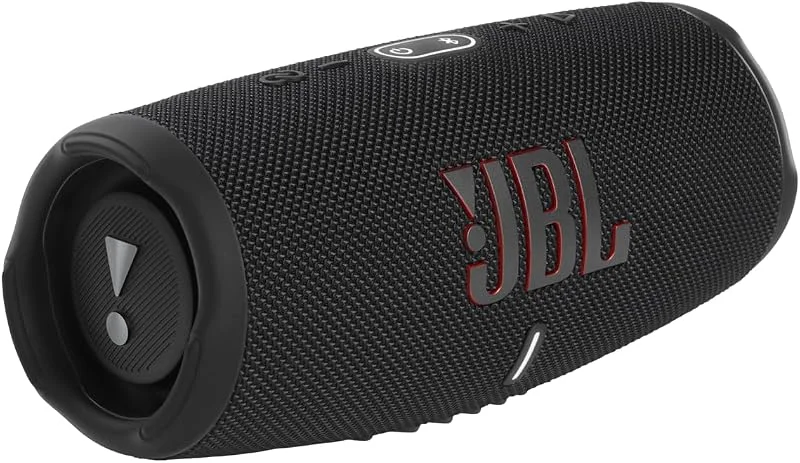 JBL Charge 5 – bärbar vattentät högtalare – svart — Hörlurar och ljud