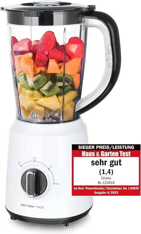 EMERIO BL-124816 mixer 500 W vit, svart — Kök & Hushåll