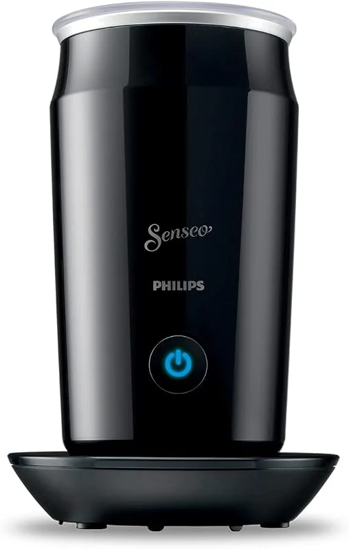 Philips SENSEO Ⓡ Milk Twister - Hot & Cold Mjölkskummare för 2 Cappuccino, Non-Stick-Beläggning, Svart (CA6500, 60) — Kök & Hushåll