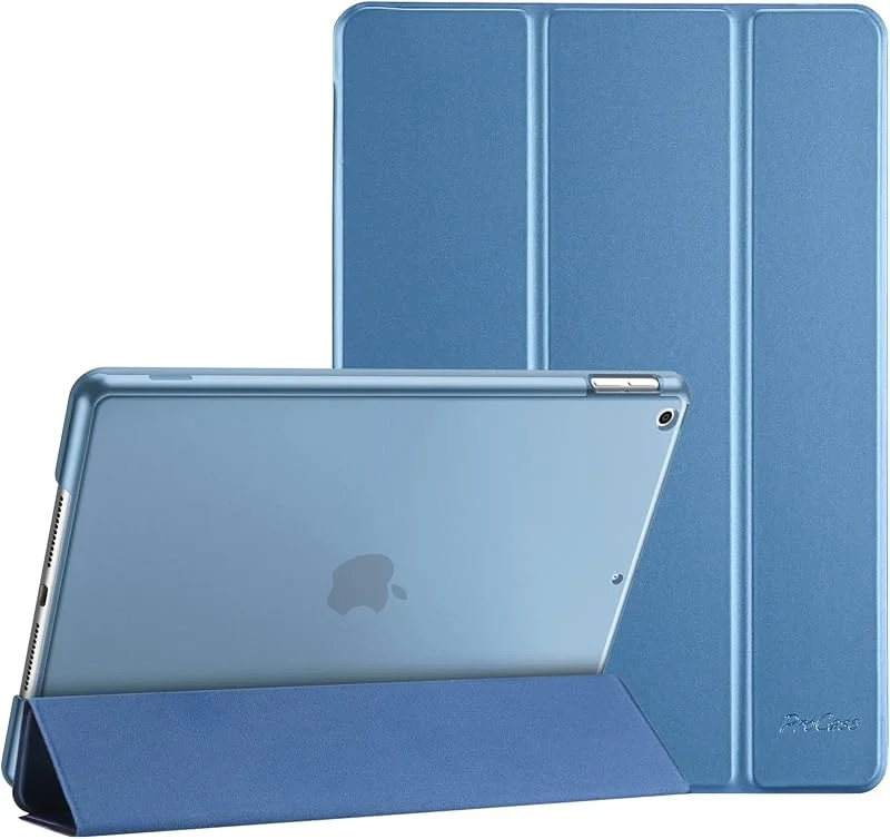 ProCase för iPad 10.2 fodral iPad 9:e generationen 2021, iPad 8:e generationen 2020, iPad 7:e generationen 2019 fodral, iPad-fodral 9:e generationen smal hård baksida smart fodral för 10, 2 iPad-fodral — Mobil och surfplatta