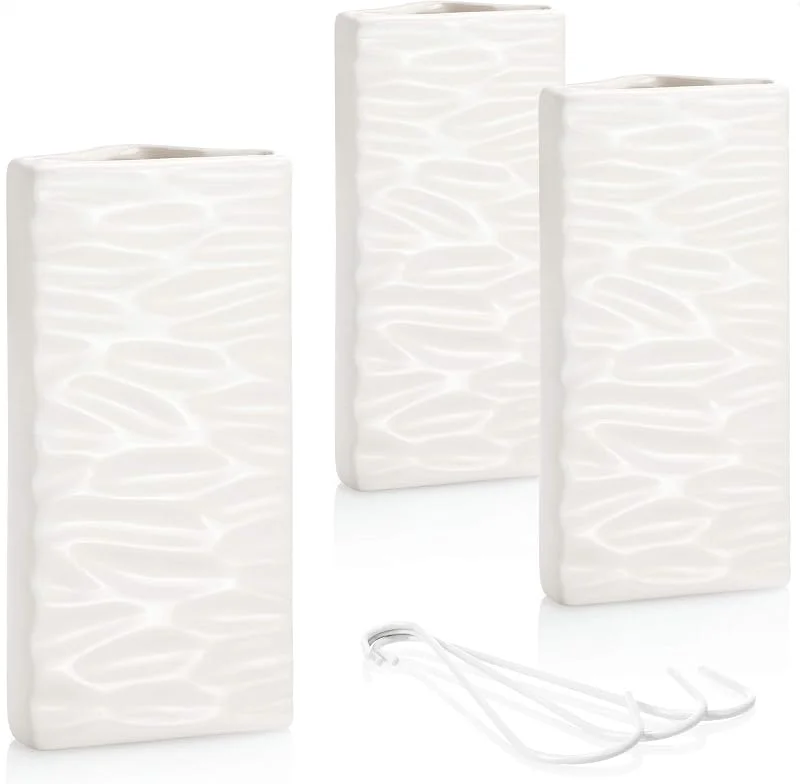 COM-FOUR® 3x luftfuktare uppvärmning, radiator luftfuktare med vågmönster — Hushållselektronik