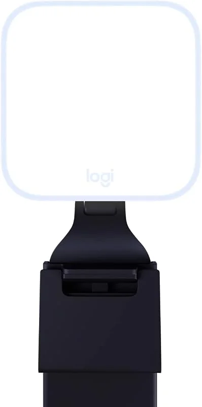Logitech Litra Glow Premium LED Streaming Light med TrueSoft — Mobil och surfplatta