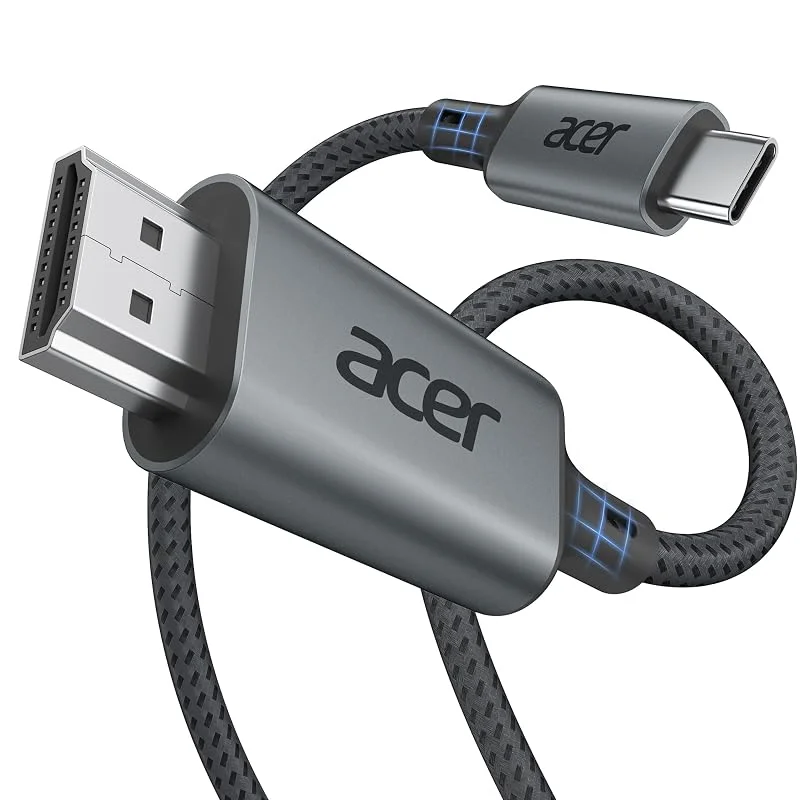 acer Kabel USB C till HDMI 4K@60Hz, Thunderbolt 3, 4 Kabel — Mobil och surfplatta