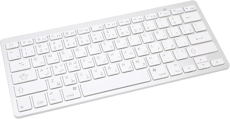 CCYLEZ 78 tangenter, trådlösa tangentbord för arabiskt, tyskt, franskt, spanskt, portugisiskt, koreanskt och italienskt tangentbord — Datortillbehör