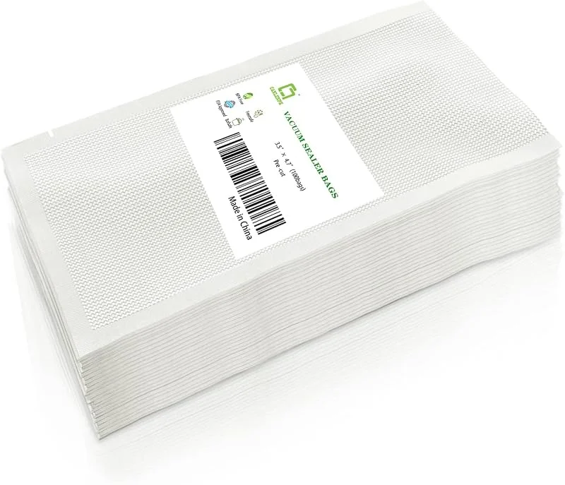 CANLENPK 9x13 cm, 3.5x4.7 tum Mini Vakuumförseglare Påsar Små Vakuumförseglingspåsar, Vakuumtätningspåsar Matförvaringsväska, Försegla Måltid Mellanmål Fruktmutter, Sous Vide Tätningsbara Påsar (100st) — Kök & Hushåll