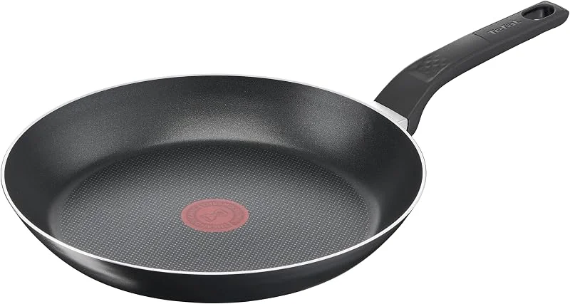 Tefal Stekpanna, EJ INDUKTION, 28 cm, Svart, Non-Stick Beläggning, Temperaturindikator Thermo-Signal, Easy Cook & Clean, B55506 — Kök & Hushåll