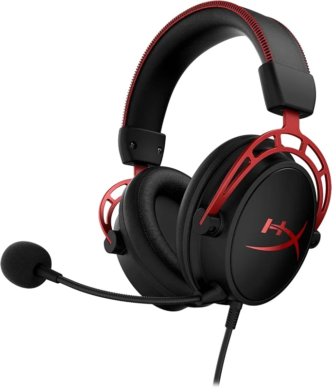 HyperX Cloud Alpha Gaming headset, svart — Hörlurar och ljud