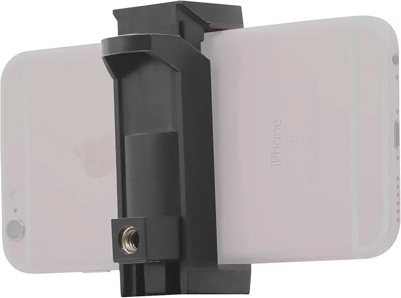 Mobiltelefon stativ montering adapter konsol smartphone klämhållare, ringljus stativ tillbehör för iPhone Android mobiltelefon — Mobil och surfplatta