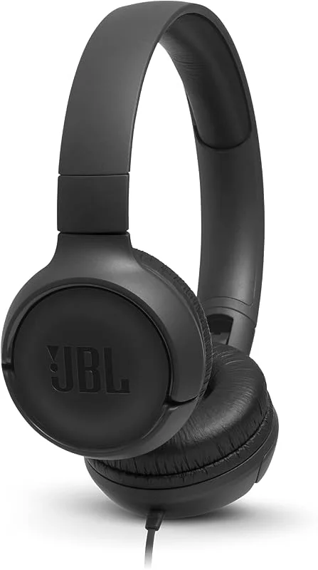 JBL Tune 500 JBLT500BLK Hörlurar, Svart — Hörlurar och ljud