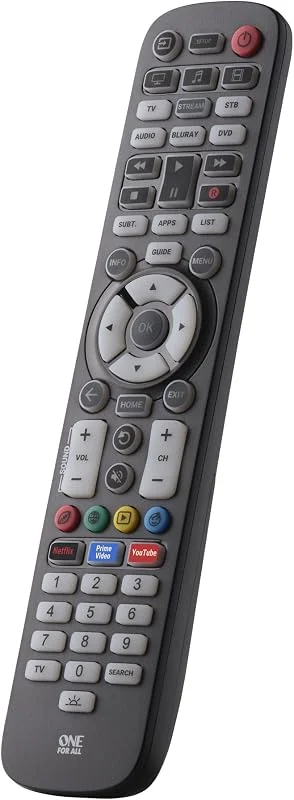 One For All URC 3661 Universal fjärrkontroll svart — TV och streaming
