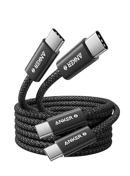 Anker USB-C Kabel, 240W PD 3.1, 2-Pack, 1.8m — Mobil och surfplatta