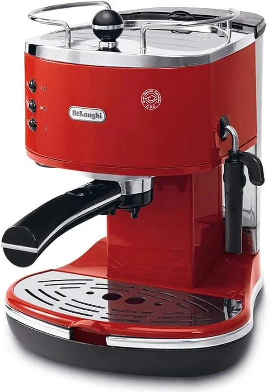 De'Longhi Icona Vintage 0132106081 Kaffemaskin, Röd, 1, 4 L — Kök & Hushåll