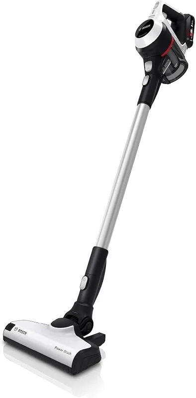 Bosch Unlimited 6 BCS611AM - Kompakt och lätt sladdlös dammsugare, 1 utbytbart batteri, vit — Hushållselektronik