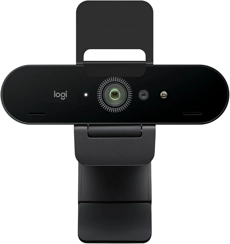 Logitech Brio Ultra HD webbkamera för videokonferens, inspelning och streaming, 4K — Datortillbehör