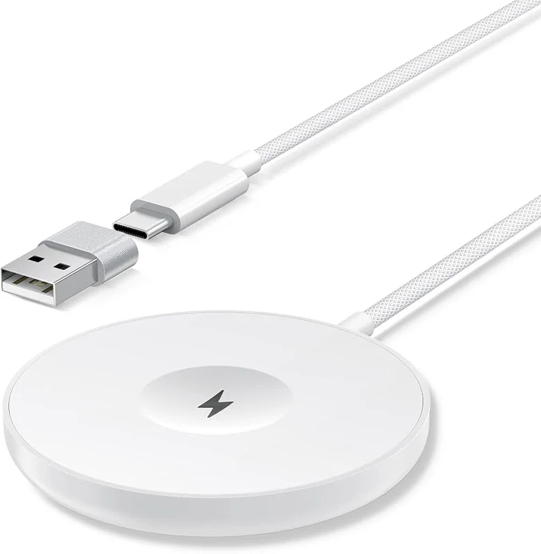 3-i-1Magnetisk trådlös laddare för Apple Watch, 15W USB C bärbar laddare kompatibel med iPhone 16 15 14 13 12 Pro Max Mini, induktionsladdningsstation för AirPods 4 3 2 Pro — Mobil och surfplatta