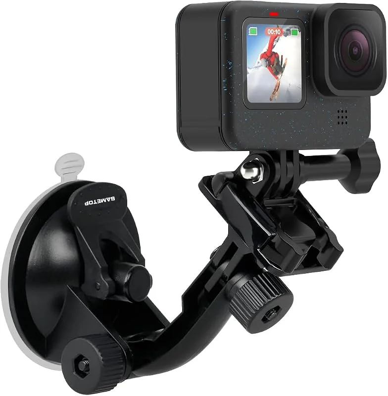 Sugkoppsfäste Suction Cup Car Mount för GoPro — Portabel digital och ljud