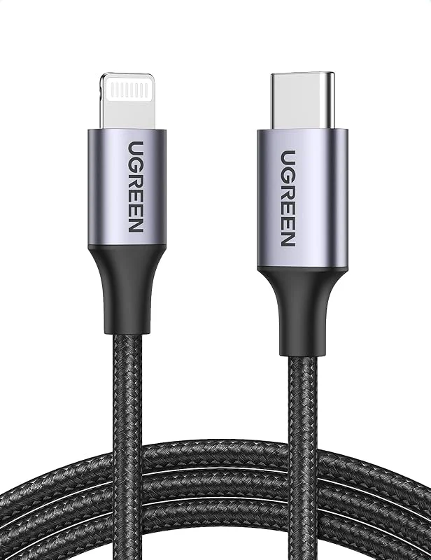 UGREEN USB-C till Lightning kabel MFi certifierad USB-C Lightning laddkabel — Mobil och surfplatta