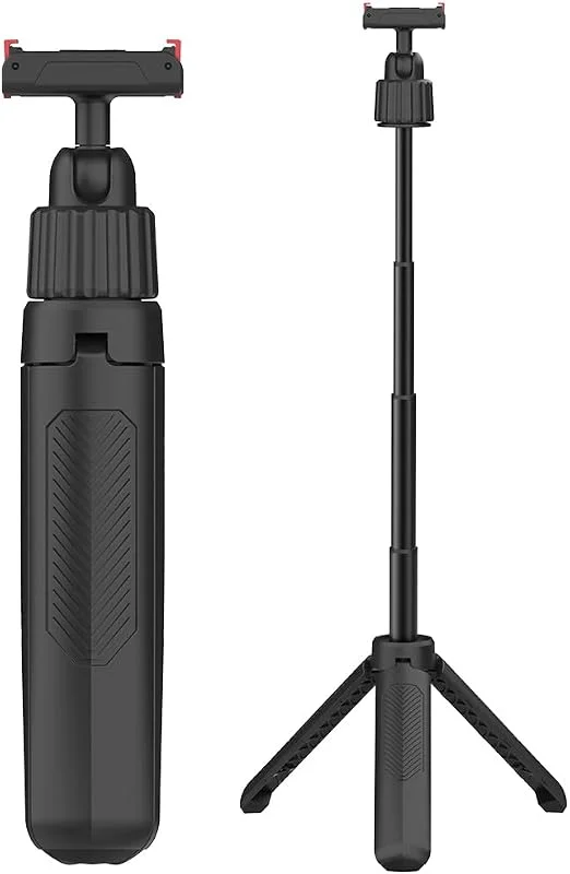 Osmo actionstativ med magnetisk snabbfrigöringsadapter, 360 rotation mini selfiepinne förlängningsstång handtag grepp monopod för DJI Osmo 360 Osmo Action 5 Pro 4 3 tillbehör — Mobil och surfplatta