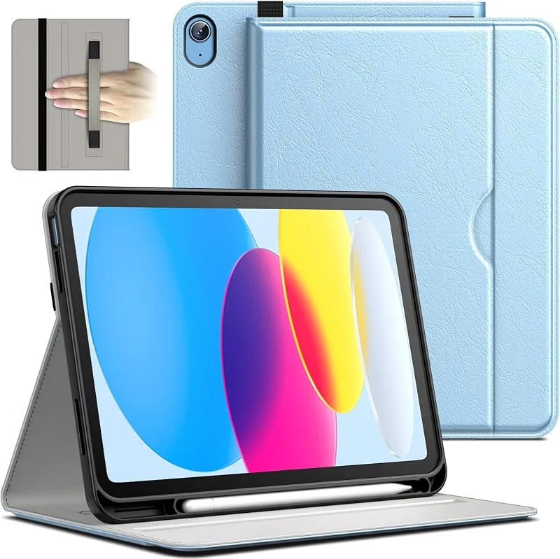 JETech Business Fodral för iPad (A16) 11:e, 10:e Gen., Blå — Mobil och surfplatta