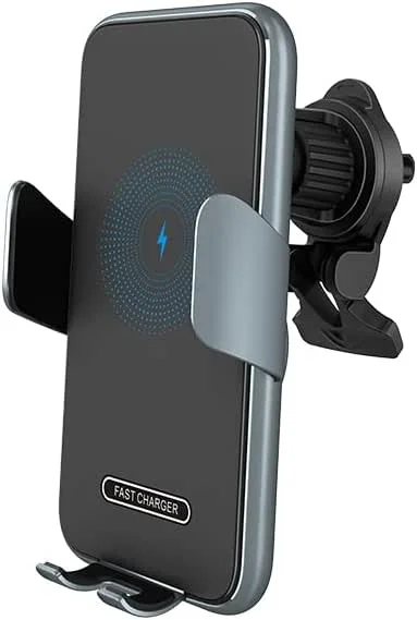 MMOBIEL Trådlös Laddare Bil Automatisk Telefonklämma Bilmontering — Mobil och surfplatta