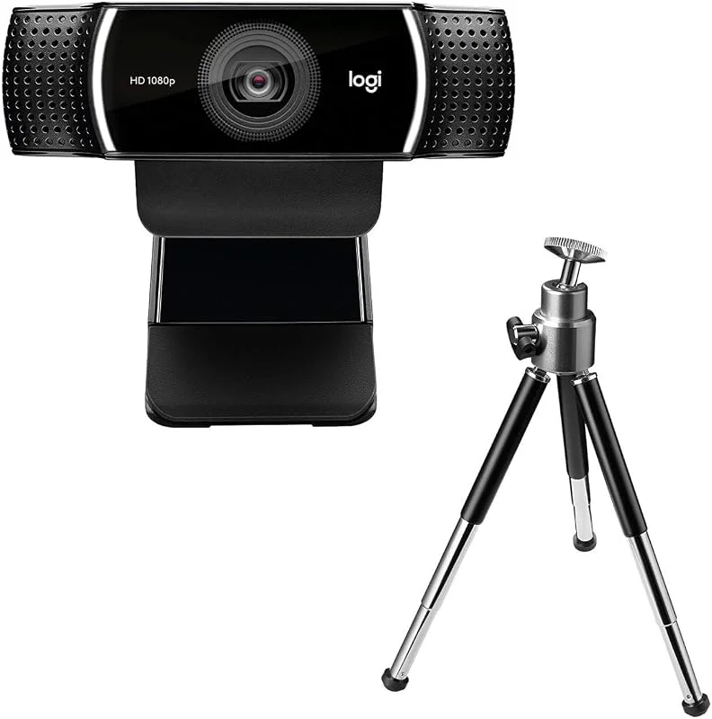 Logitech for Creators C922 Pro Stream Webcam, Svart — Datortillbehör