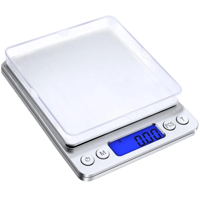 Diyife Fin Våg 500 g, 0, 01 g, Brevvåg, Fickvåg, Hög Precision — Kök & Hushåll