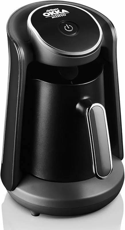 Arzum OKKA Minio kaffebryggare, 1–4 koppar (300 ml.), överflödesskydd, tvättbar kaffekanna, akustiskt varningssystem, 480 W, prisbelönt design. — Kök & Hushåll