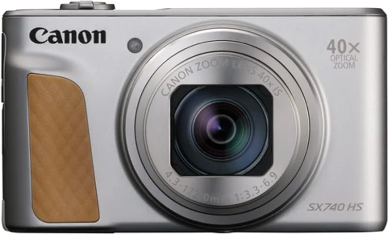 Canon SX740 HS PowerShot digitalkamera – silver — Portabel digital och ljud