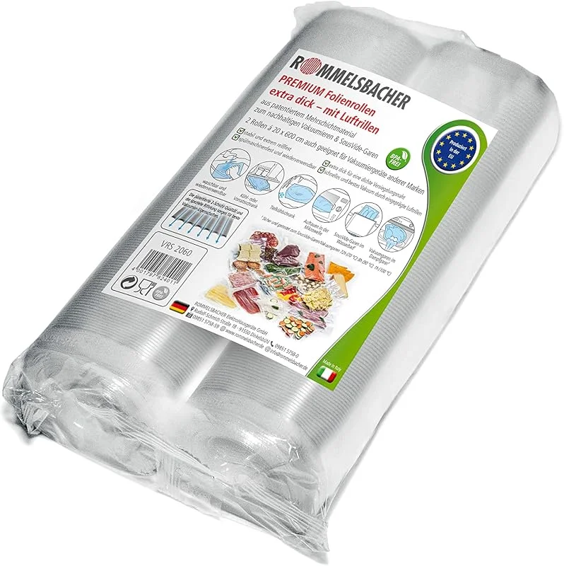 ROMMELSBACHER VRS 2060 Profi Folierullar, 2 Rullar, 20 x 600 cm — Kök & Hushåll