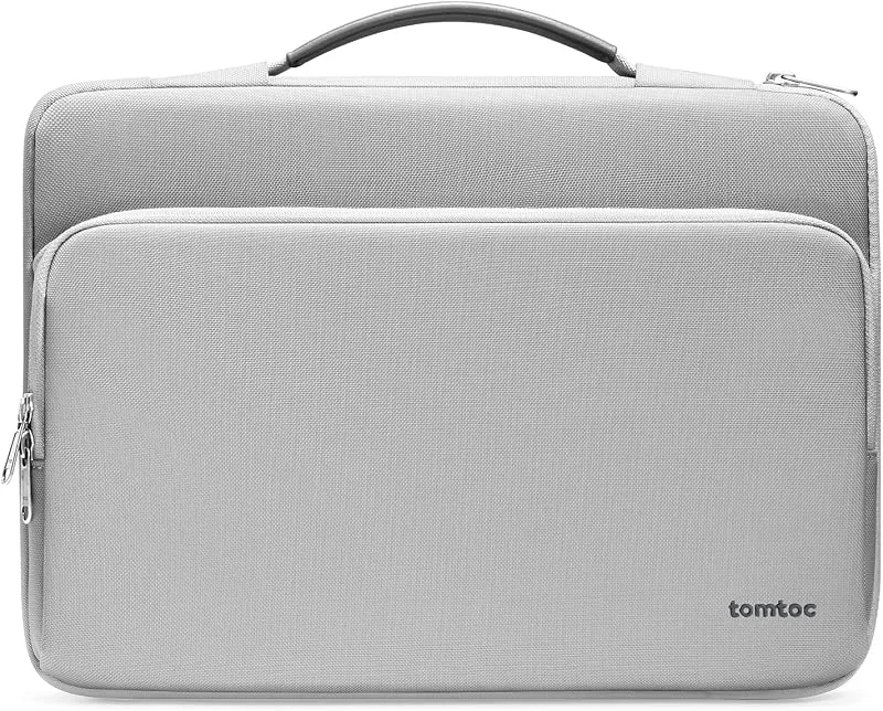 tomtoc 360° affärsmässig laptopväska för 13 tum MacBook Air M5, M4, M3, M2, M1 — Mobil och surfplatta
