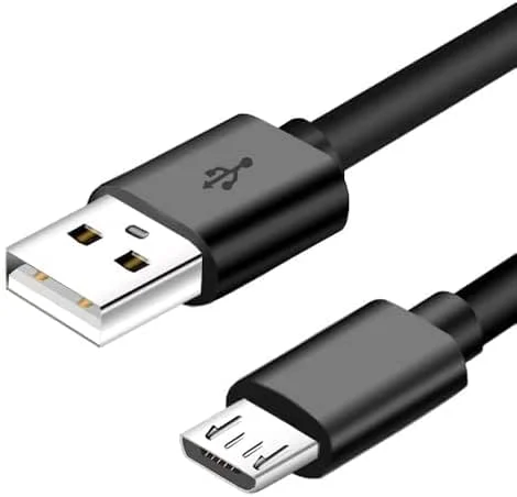 Aiivioll ersättning mikro USB-laddningskabel förlängning kompatibel med streaming Stick Express Premier 3500 3600 3800, Intel dator, Chromecast datakabel strömkabel och mycket mer. (2m） — TV och streaming