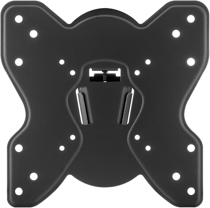deleyCON Universellt Väggfäste för TV och Bildskärm 17"-47" tum (43-119cm) - 30 Kg - Kan Lutas - upp till VESA 200x200mm - Väggavstånd Endast 37 mm - TV Bildskärm Fäste — TV och streaming