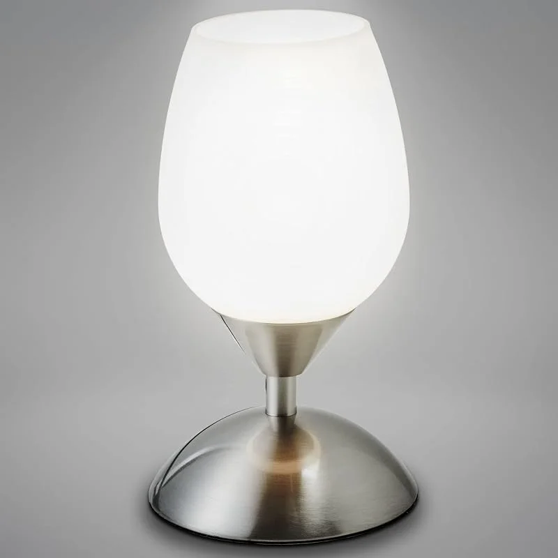 B.K.Licht LED bordslampa I E14 I dimbar I touch-kontroll I IP20 — Smart belysning