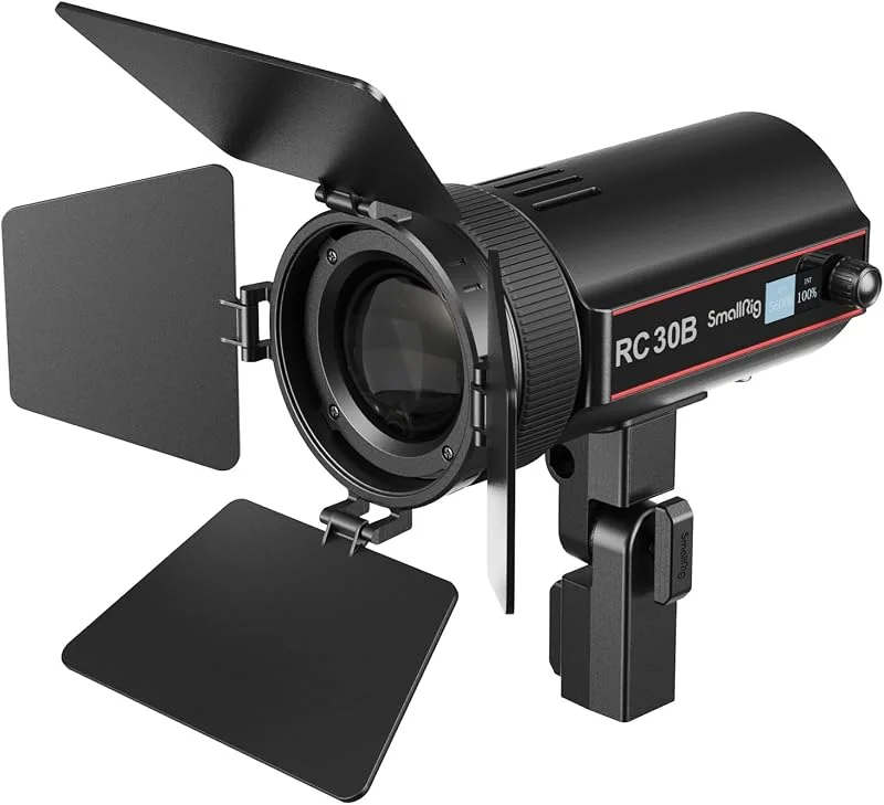 SMALLRIG RC 30B COB Video Light, 15°-60° Beam Angle Adjustable, 4280 — Mobil och surfplatta