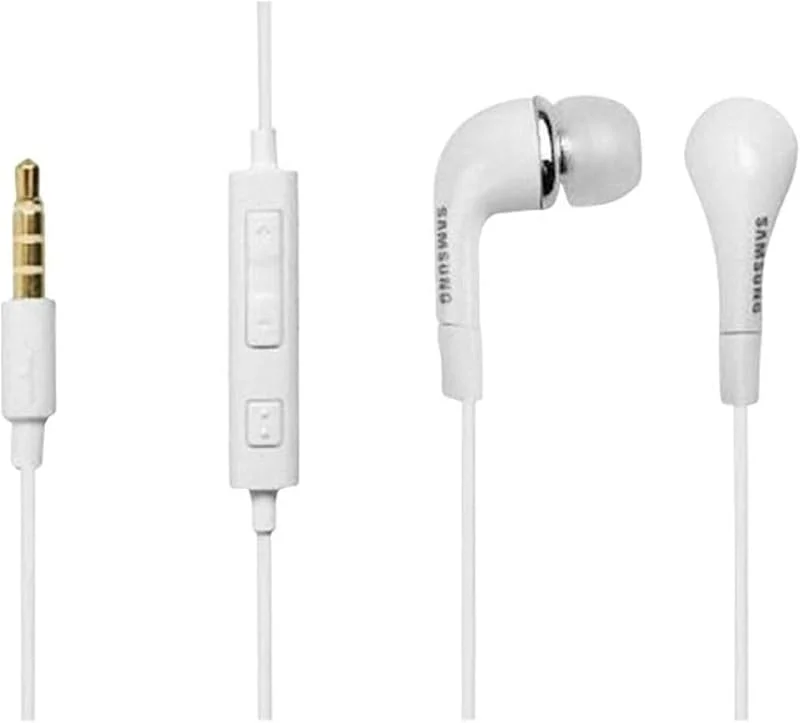 Samsung EHS64AVFWE headset med fjärrkontroll 3, 5 mm vitt — Mobil och surfplatta