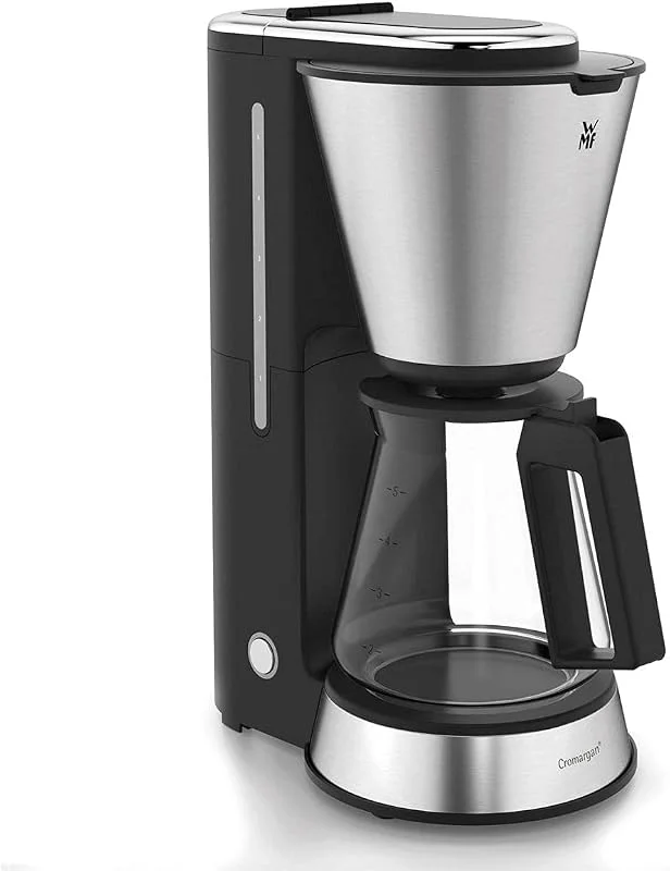WMF 0412270011 Kimis Aroma Kaffebryggare Glas 0, 63l 5 Koppar Hot Brew Teknik Aroma Perfection Avtagbar Filterinsats Droppstopp 760 W — Kök & Hushåll