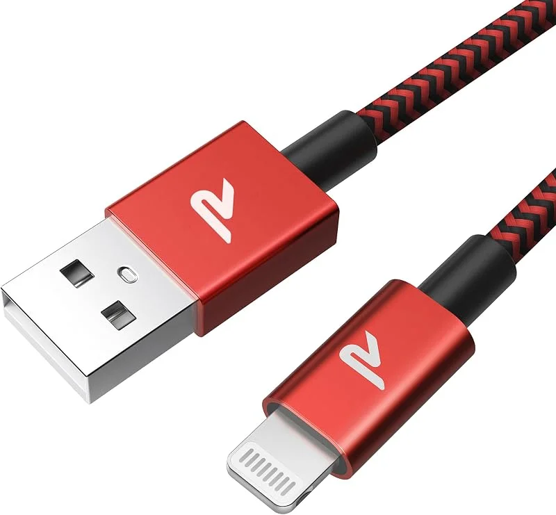 RAMPOW Apple MFI-certifierad Lightning-kabel – 1 m, 2 m — Mobil och surfplatta