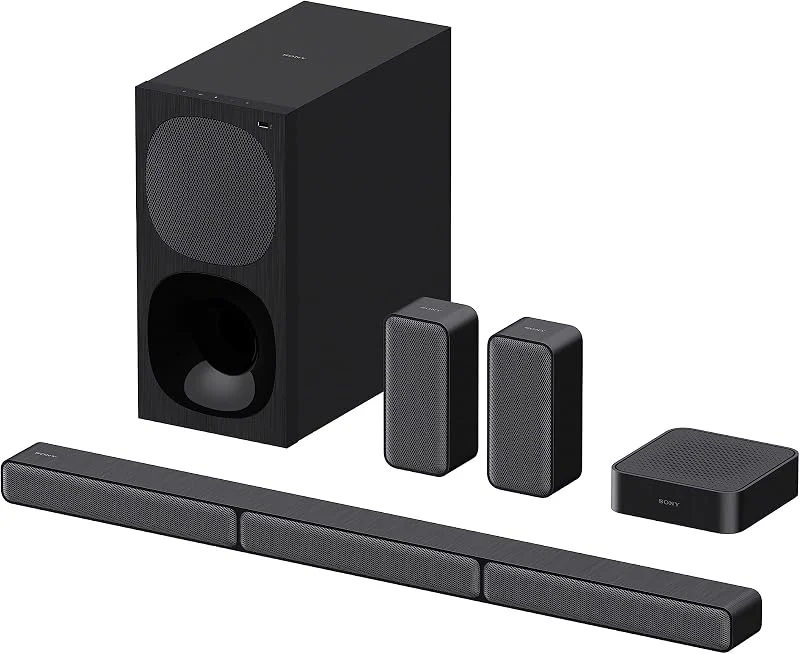 Sony HT-S40R - 5.1-kanals Hemmabio med Trådlösa Bakhögtalare — Hörlurar och ljud