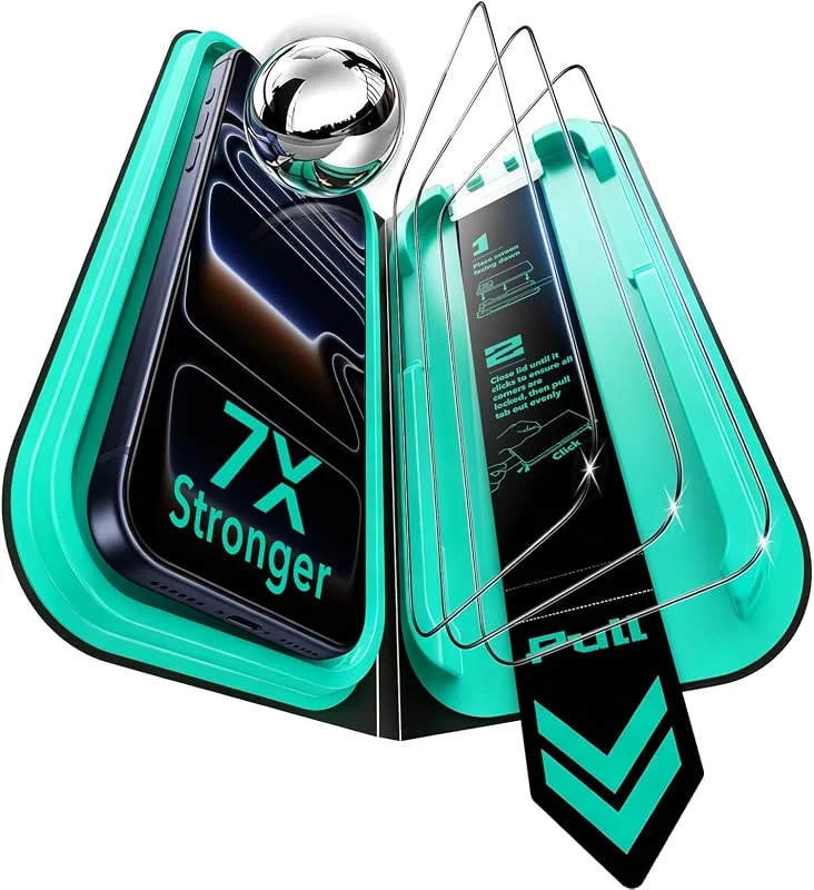 ESR 3 stycken för iPhone 17 Pro Max för pansarglas, Armorite — Mobil och surfplatta