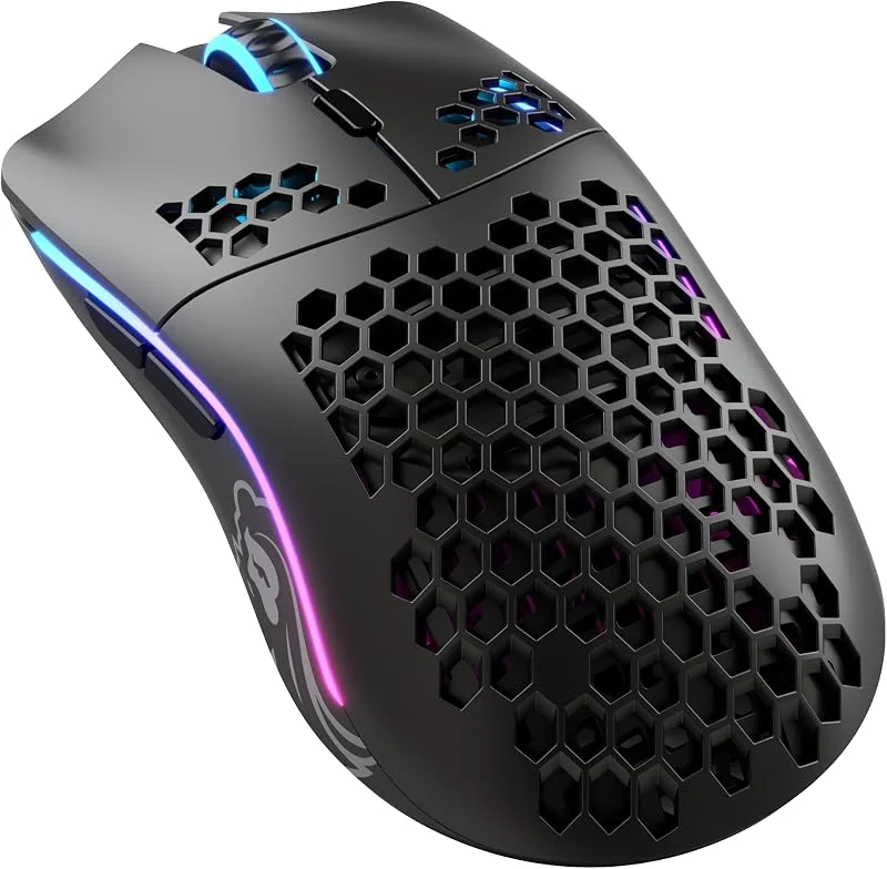 GLORIOUS Model O Wireless Gaming Mus Matt Svart — Datortillbehör