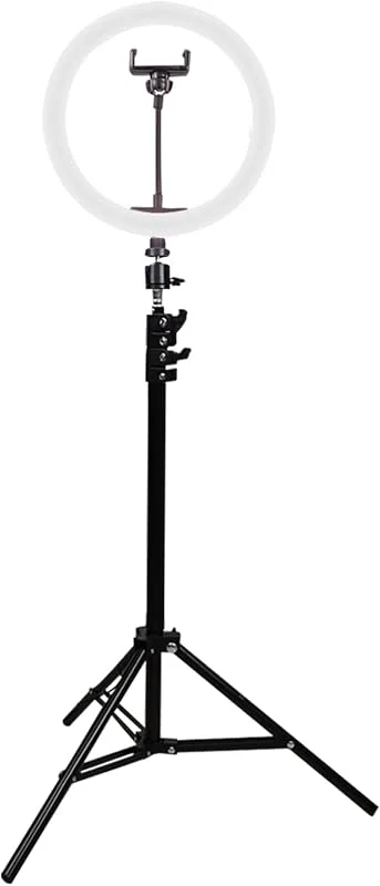 KSIX Kit Studio Live LED-ring med stativ 1, 60 cm för smartphone — Mobil och surfplatta