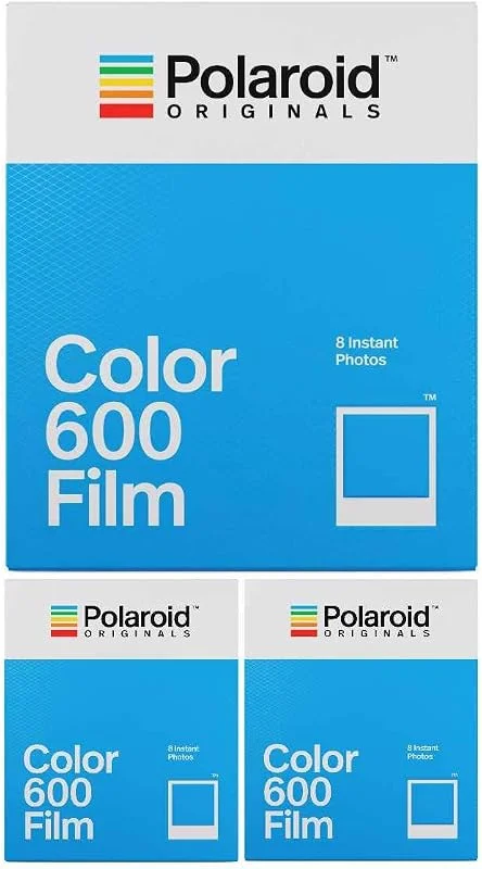 Polaroid original Instant Classic färgfilm för 600 kameror (3 stycken) — Portabel digital och ljud