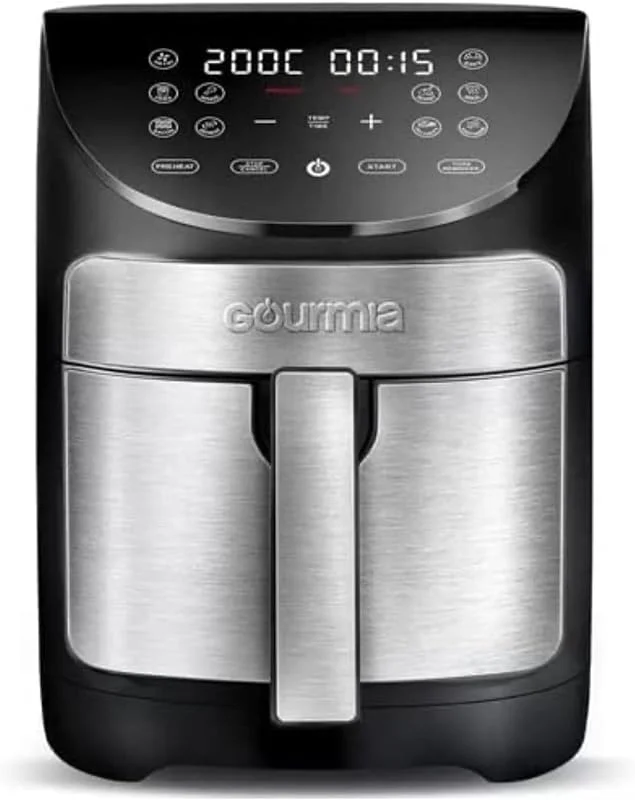 Gourmia digital luftfritös GAF798, 6, 6 l, svart — Kök & Hushåll
