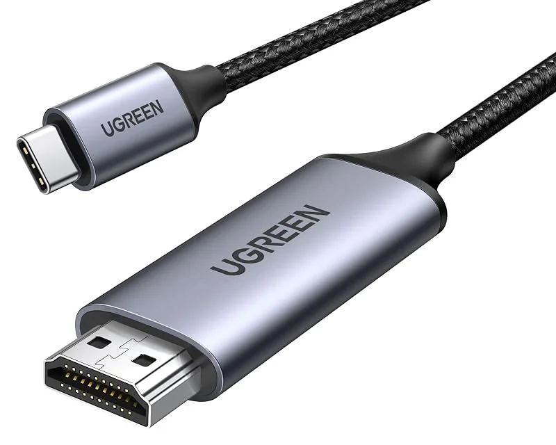 UGREEN USB C till HDMI Kabel, 4K 60Hz, 2K 120Hz, Thunderbolt 5, 4, 3, 1M — Mobil och surfplatta