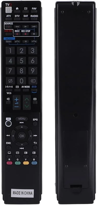 Fjärrkontroll för SHARP - Universal TV-ersättning, Original Smart TV-fjärrkontroll (Svart) — TV och streaming