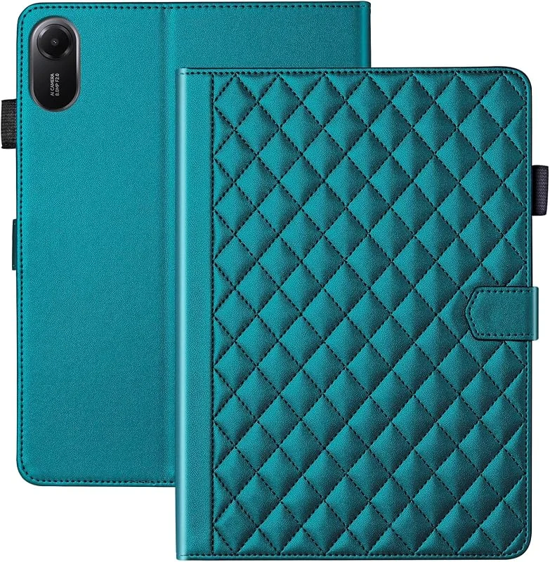 Fodral för Xiaomi Redmi Pad 2 11 tum 2025 Business PU-läder surfplatta, fodral för Redmi Pad 2 med kortplats grön — Mobil och surfplatta