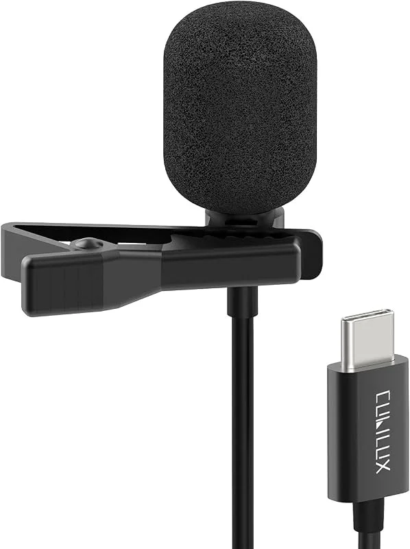 Cubilux USB C myggmikrofon, riktad, 1, 5 m — Datortillbehör