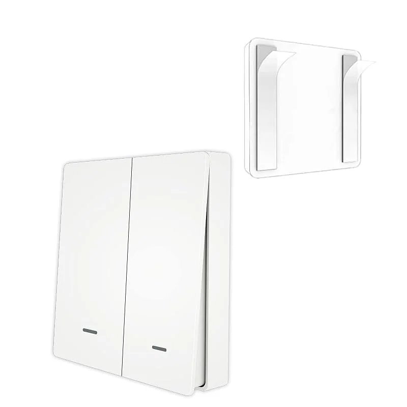 MOES Tuya ZigBee Wireless 6 scenbrytare mekanisk tryckknappsregulator batteridriven sändare via Smart Life App Smart Home Automation Scenario för smarta enheter 2 växlar — Smart belysning