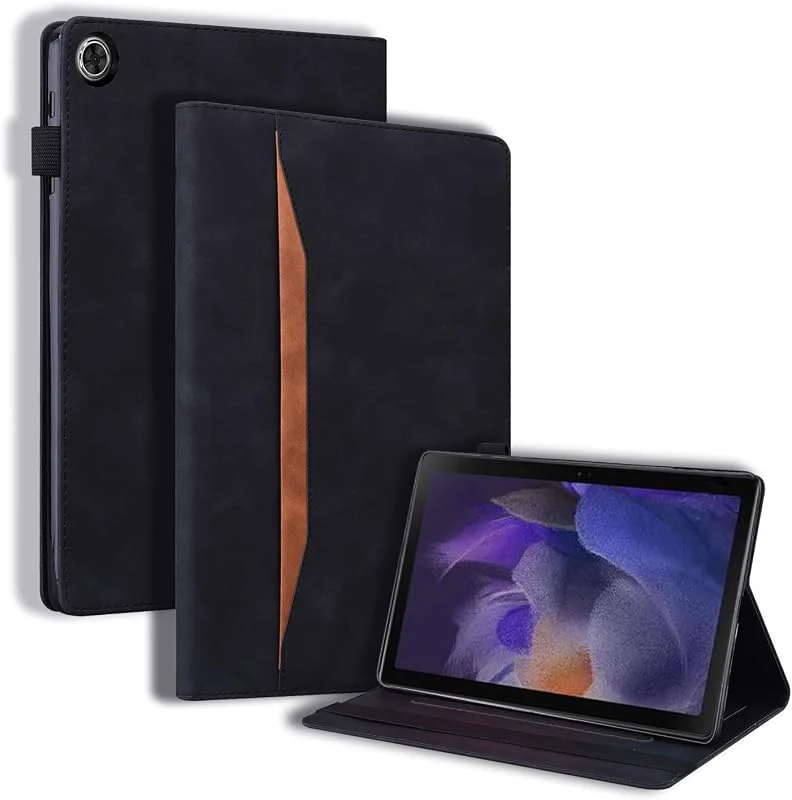 Samsung Galaxy Tab A8 fodral 10, 5 tum (2021, 2022) PU-läder med stativfunktion surfplatta fodral med automatisk sömn, väckning skyddsfodral för Samsung Galaxy Tab A8 fodral SM-X200, X205, X207 — Mobil och surfplatta