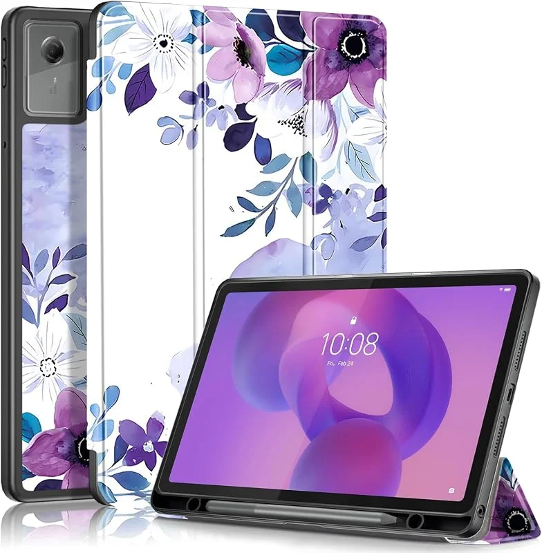 Lenovo Idea Tab fodral med stötsäker silikonpennhållare, surfplatta fodral för Lenovo Idea Tab 11 TB336FU, SCH — Mobil och surfplatta